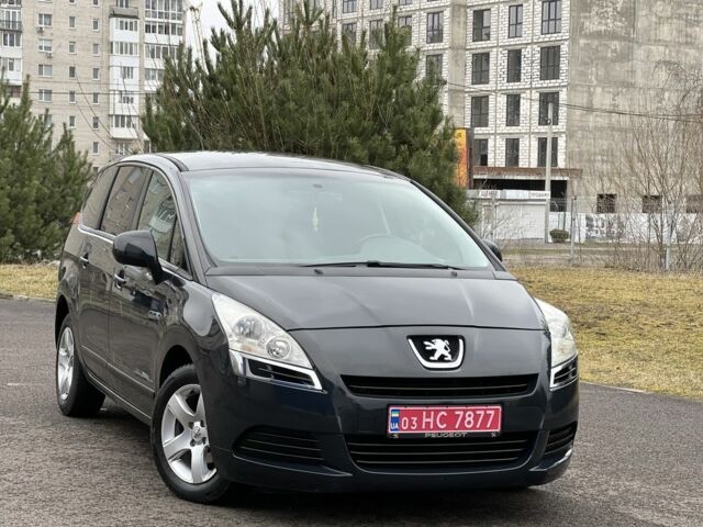 Чорний Пежо 5008, об'ємом двигуна 1.6 л та пробігом 232 тис. км за 6650 $, фото 1 на Automoto.ua