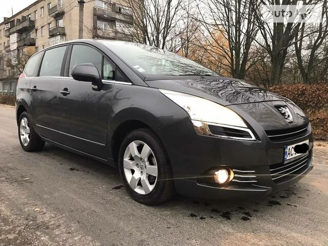 Пежо 5008 2010 у Ковель на Automoto.ua Сірий Пежо 5008, об'ємом двигуна 1.6 л та пробігом 232 тис. км за 7300 $, фото 1 на Automoto.ua