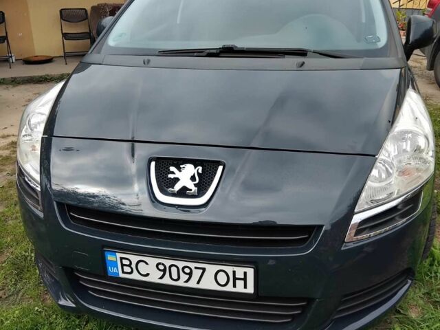 Серый Пежо 5008, объемом двигателя 1.6 л и пробегом 260 тыс. км за 6800 $, фото 1 на Automoto.ua