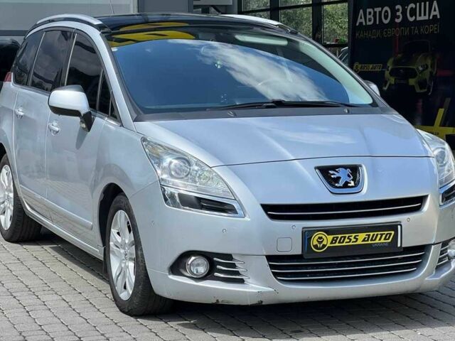 Серый Пежо 5008, объемом двигателя 2 л и пробегом 294 тыс. км за 10190 $, фото 1 на Automoto.ua