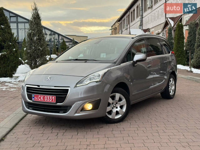 Сірий Пежо 5008, об'ємом двигуна 1.6 л та пробігом 223 тис. км за 10750 $, фото 1 на Automoto.ua