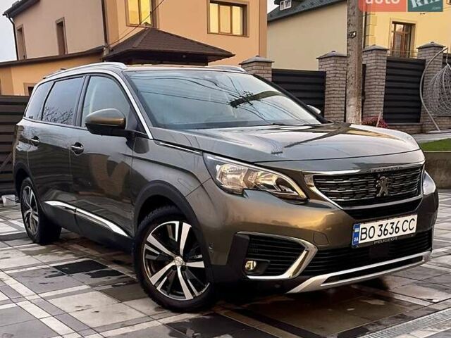 Сірий Пежо 5008, об'ємом двигуна 1.6 л та пробігом 222 тис. км за 21000 $, фото 1 на Automoto.ua