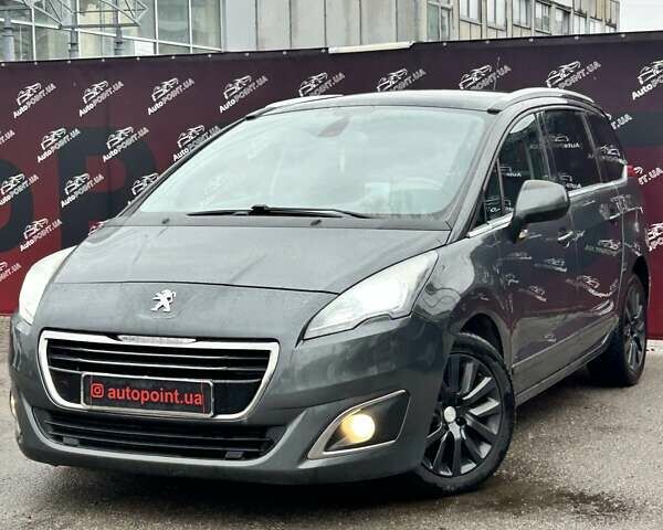 Сірий Пежо 5008, об'ємом двигуна 1.6 л та пробігом 254 тис. км за 8000 $, фото 1 на Automoto.ua