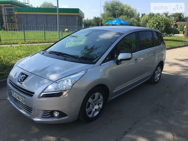 Сірий Пежо 5008, об'ємом двигуна 1.6 л та пробігом 149 тис. км за 9500 $, фото 1 на Automoto.ua