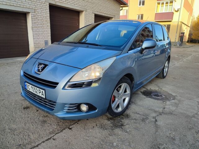 Синий Пежо 5008, объемом двигателя 1.6 л и пробегом 300 тыс. км за 7250 $, фото 1 на Automoto.ua