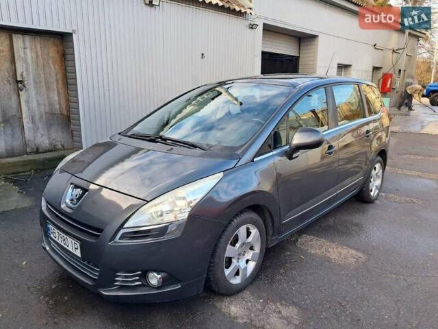Синий Пежо 5008, объемом двигателя 1.56 л и пробегом 216 тыс. км за 7200 $, фото 1 на Automoto.ua