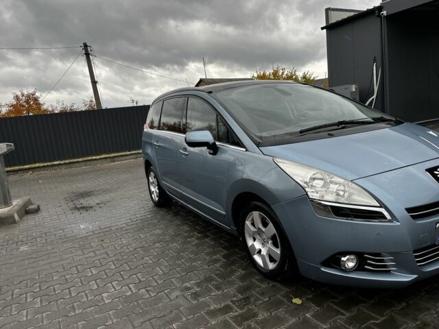 Синий Пежо 5008, объемом двигателя 2 л и пробегом 265 тыс. км за 6850 $, фото 1 на Automoto.ua