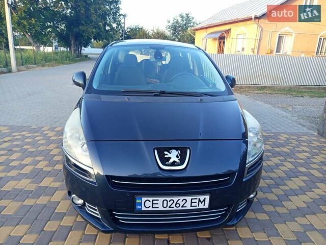 Синий Пежо 5008, объемом двигателя 1.6 л и пробегом 257 тыс. км за 8200 $, фото 1 на Automoto.ua