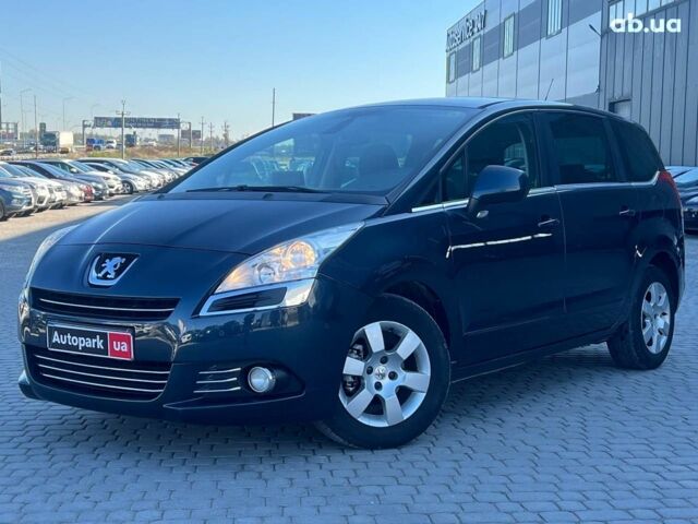 Синий Пежо 5008, объемом двигателя 1.6 л и пробегом 260 тыс. км за 8390 $, фото 1 на Automoto.ua
