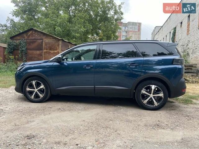 Синій Пежо 5008, об'ємом двигуна 2 л та пробігом 186 тис. км за 27000 $, фото 1 на Automoto.ua