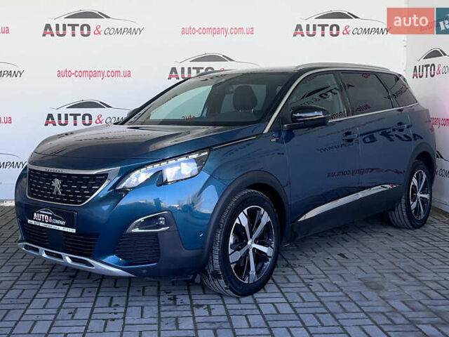 Зеленый Пежо 5008, объемом двигателя 2 л и пробегом 214 тыс. км за 23950 $, фото 1 на Automoto.ua