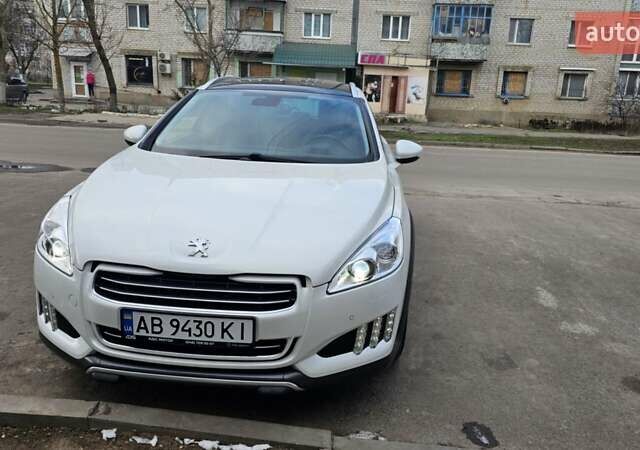 Белый Пежо 508 РХН, объемом двигателя 2 л и пробегом 175 тыс. км за 12800 $, фото 1 на Automoto.ua