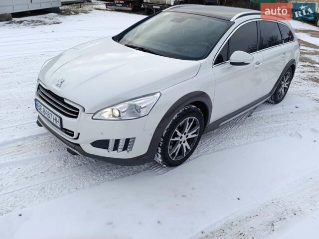 Белый Пежо 508 РХН, объемом двигателя 2 л и пробегом 220 тыс. км за 11500 $, фото 1 на Automoto.ua