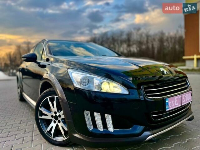 Чорний Пежо 508 РХН, об'ємом двигуна 2 л та пробігом 193 тис. км за 12100 $, фото 1 на Automoto.ua