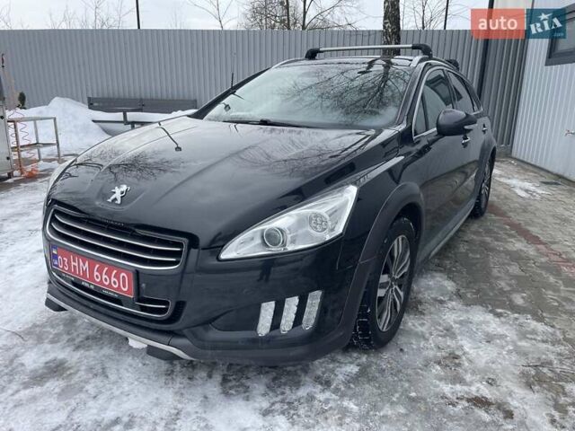 Чорний Пежо 508 РХН, об'ємом двигуна 2 л та пробігом 238 тис. км за 11500 $, фото 1 на Automoto.ua