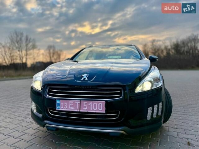 Черный Пежо 508 РХН, объемом двигателя 2 л и пробегом 193 тыс. км за 11900 $, фото 1 на Automoto.ua