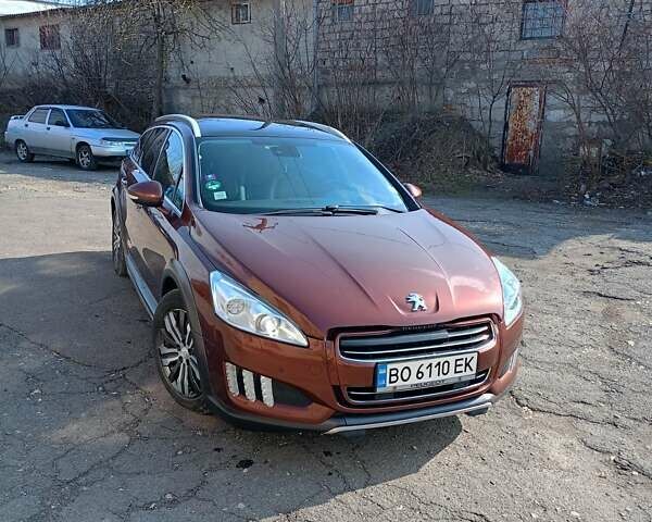 Коричневый Пежо 508 РХН, объемом двигателя 2 л и пробегом 290 тыс. км за 13500 $, фото 1 на Automoto.ua