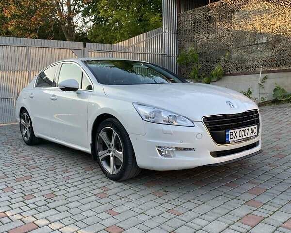 Белый Пежо 508, объемом двигателя 2.2 л и пробегом 221 тыс. км за 10500 $, фото 1 на Automoto.ua