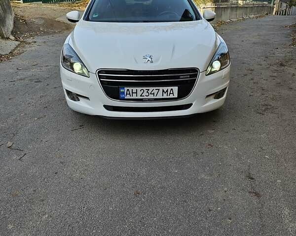 Білий Пежо 508, об'ємом двигуна 2 л та пробігом 211 тис. км за 10000 $, фото 1 на Automoto.ua