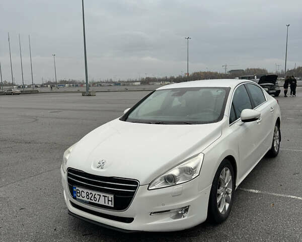 Белый Пежо 508, объемом двигателя 2 л и пробегом 295 тыс. км за 9300 $, фото 1 на Automoto.ua