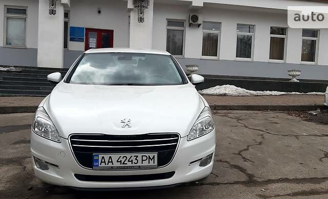 Белый Пежо 508, объемом двигателя 2 л и пробегом 185 тыс. км за 8000 $, фото 1 на Automoto.ua