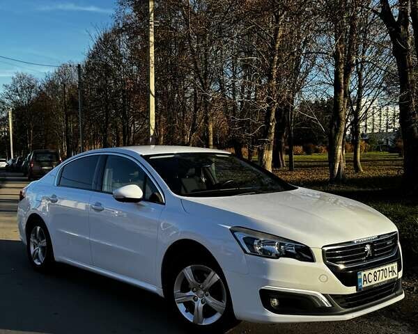 Белый Пежо 508, объемом двигателя 1.56 л и пробегом 191 тыс. км за 12000 $, фото 1 на Automoto.ua