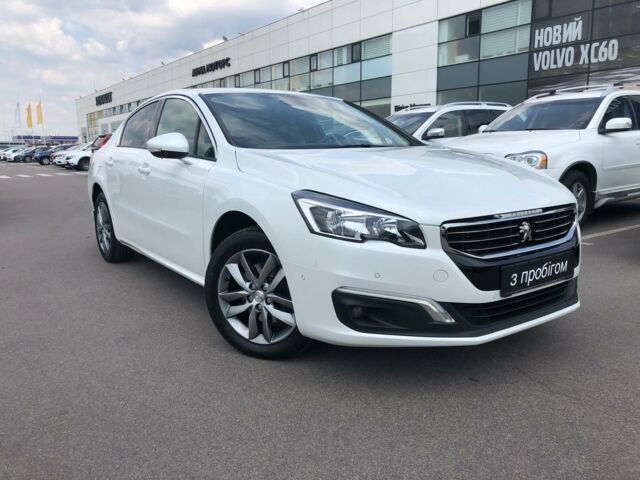 Білий Пежо 508, об'ємом двигуна 1.6 л та пробігом 35 тис. км за 20900 $, фото 1 на Automoto.ua