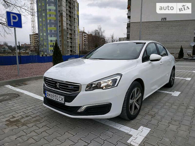 Білий Пежо 508, об'ємом двигуна 1.6 л та пробігом 157 тис. км за 11700 $, фото 1 на Automoto.ua