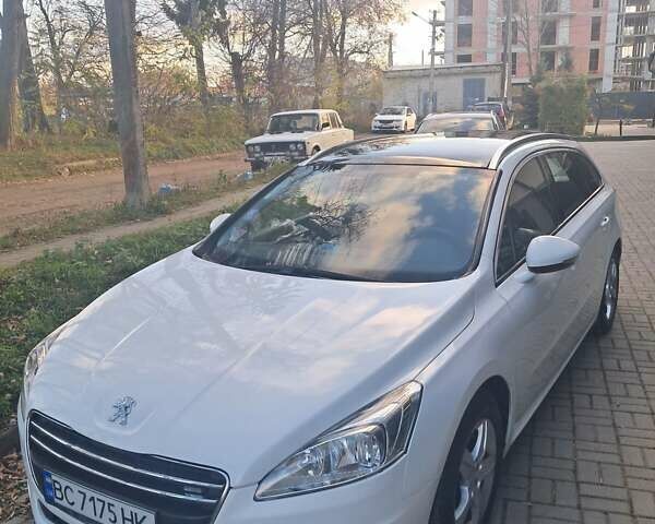 Белый Пежо 508, объемом двигателя 1.6 л и пробегом 230 тыс. км за 8700 $, фото 1 на Automoto.ua