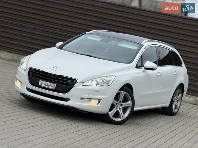 Білий Пежо 508, об'ємом двигуна 2.2 л та пробігом 226 тис. км за 11499 $, фото 1 на Automoto.ua
