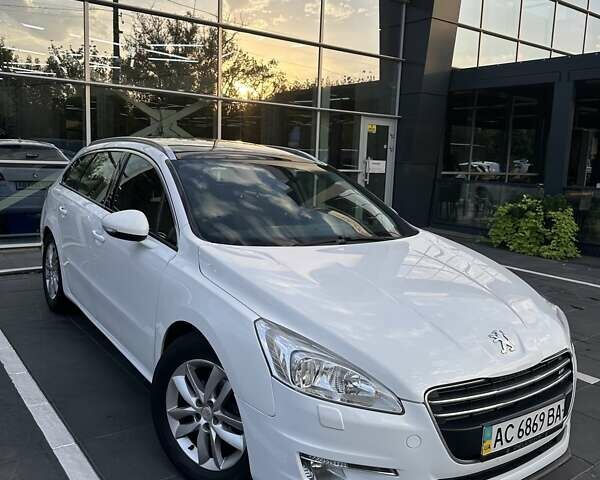 Белый Пежо 508, объемом двигателя 1.56 л и пробегом 273 тыс. км за 7600 $, фото 1 на Automoto.ua