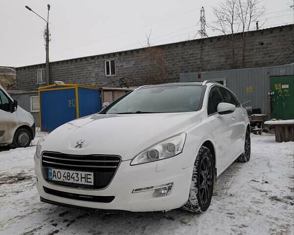 Белый Пежо 508, объемом двигателя 2 л и пробегом 327 тыс. км за 9200 $, фото 1 на Automoto.ua