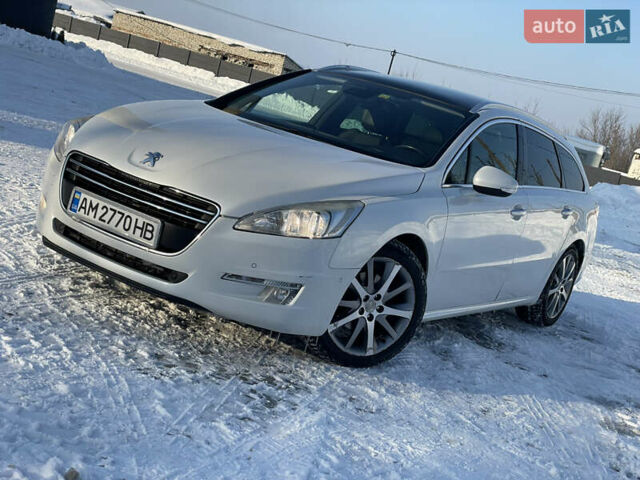Білий Пежо 508, об'ємом двигуна 2 л та пробігом 268 тис. км за 9700 $, фото 1 на Automoto.ua