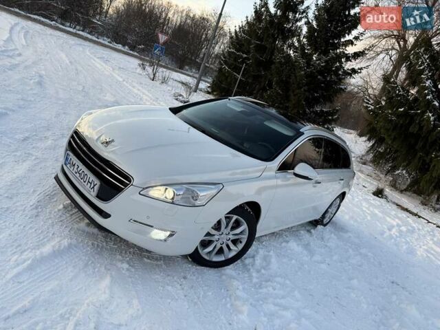 Белый Пежо 508, объемом двигателя 2 л и пробегом 290 тыс. км за 9950 $, фото 1 на Automoto.ua