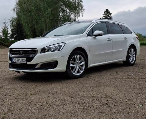 Білий Пежо 508, об'ємом двигуна 1.6 л та пробігом 244 тис. км за 9500 $, фото 1 на Automoto.ua