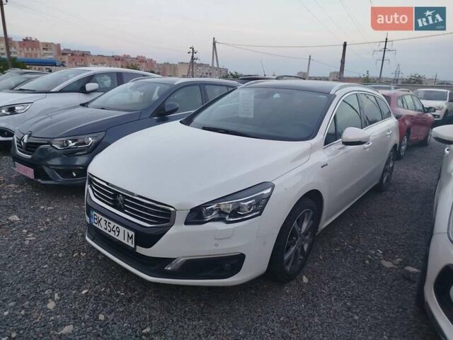 Белый Пежо 508, объемом двигателя 1.56 л и пробегом 189 тыс. км за 10999 $, фото 1 на Automoto.ua