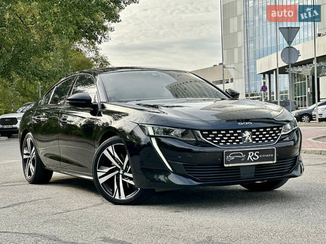 Чорний Пежо 508, об'ємом двигуна 2 л та пробігом 76 тис. км за 21900 $, фото 1 на Automoto.ua