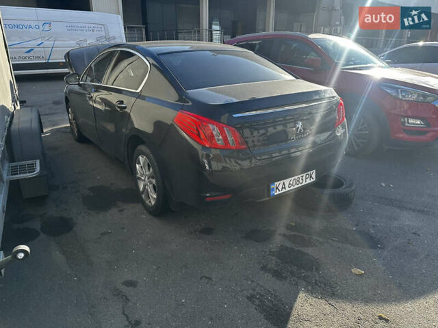 Черный Пежо 508, объемом двигателя 2 л и пробегом 206 тыс. км за 5900 $, фото 1 на Automoto.ua