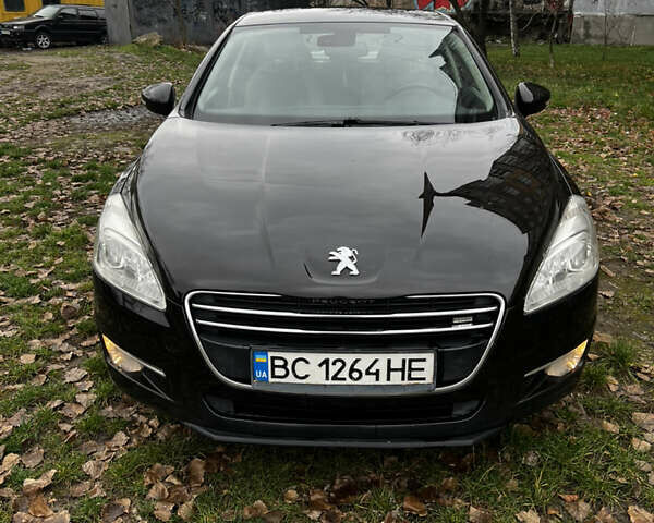 Чорний Пежо 508, об'ємом двигуна 1.6 л та пробігом 322 тис. км за 7300 $, фото 1 на Automoto.ua