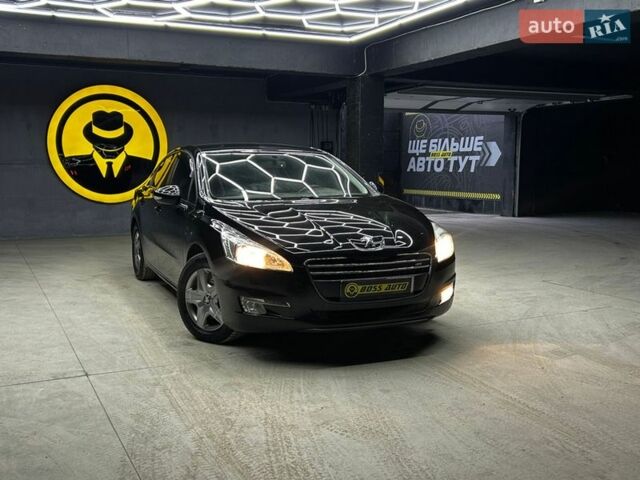 Черный Пежо 508, объемом двигателя 1.56 л и пробегом 240 тыс. км за 6900 $, фото 1 на Automoto.ua