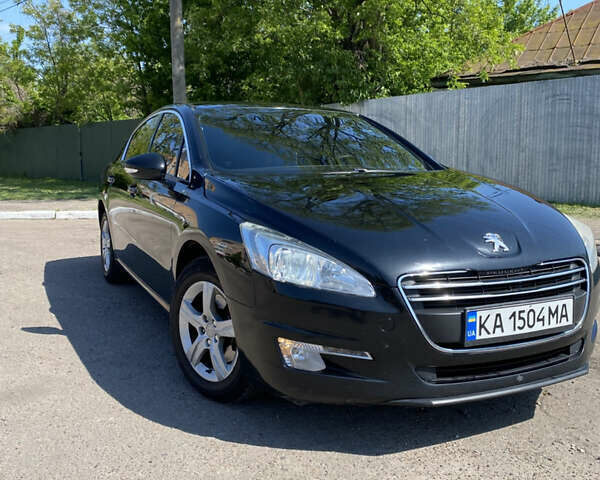Черный Пежо 508, объемом двигателя 2 л и пробегом 225 тыс. км за 8899 $, фото 1 на Automoto.ua