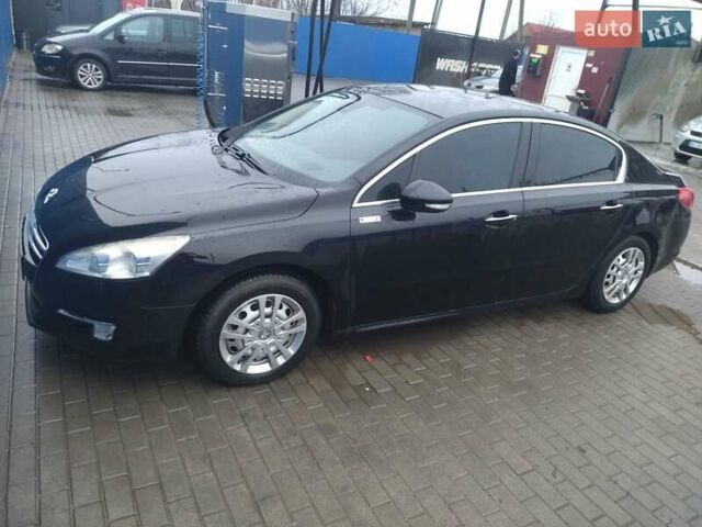 Черный Пежо 508, объемом двигателя 2 л и пробегом 302 тыс. км за 8999 $, фото 1 на Automoto.ua