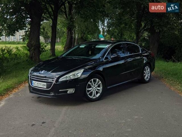 Черный Пежо 508, объемом двигателя 2 л и пробегом 330 тыс. км за 9000 $, фото 1 на Automoto.ua