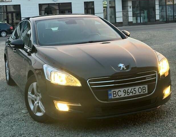 Черный Пежо 508, объемом двигателя 2 л и пробегом 270 тыс. км за 10000 $, фото 1 на Automoto.ua