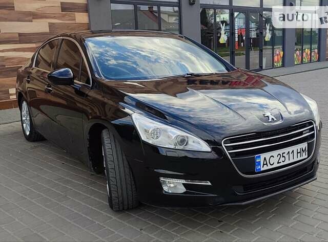 Чорний Пежо 508, об'ємом двигуна 2 л та пробігом 295 тис. км за 10500 $, фото 1 на Automoto.ua