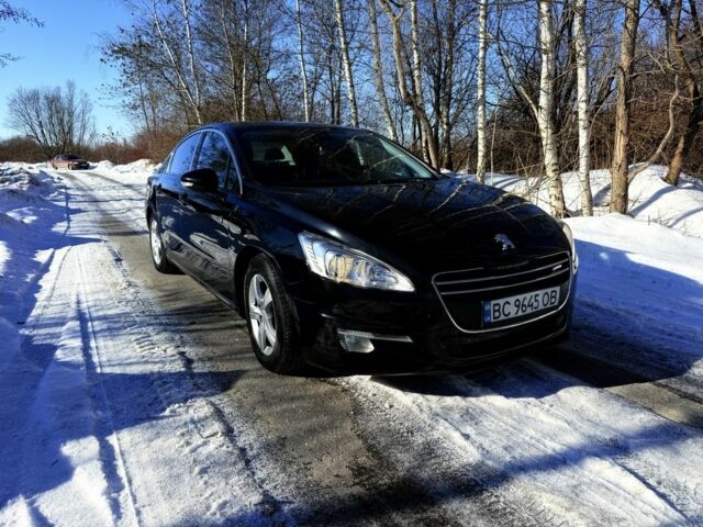Чорний Пежо 508, об'ємом двигуна 2 л та пробігом 193 тис. км за 8500 $, фото 1 на Automoto.ua
