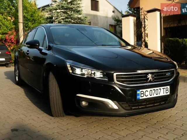 Черный Пежо 508, объемом двигателя 2 л и пробегом 269 тыс. км за 12250 $, фото 1 на Automoto.ua