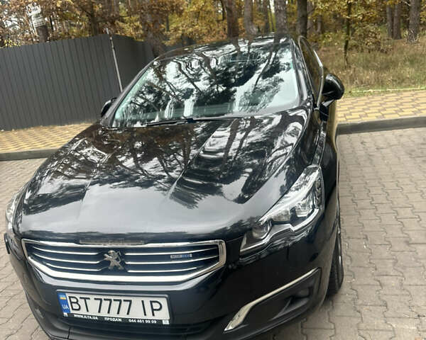Черный Пежо 508, объемом двигателя 2 л и пробегом 190 тыс. км за 12999 $, фото 1 на Automoto.ua