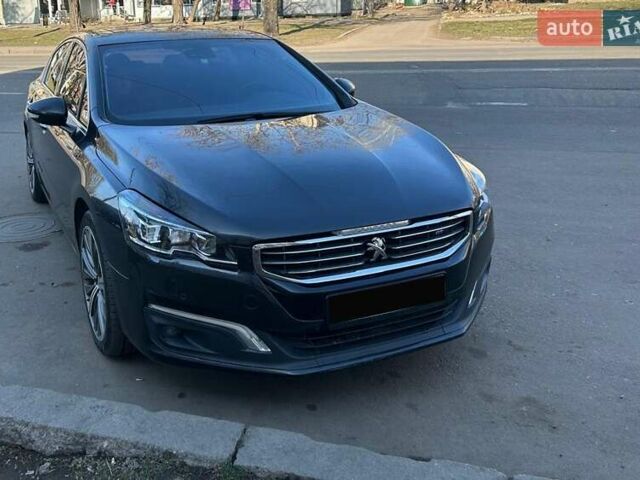 Черный Пежо 508, объемом двигателя 2 л и пробегом 218 тыс. км за 15999 $, фото 1 на Automoto.ua
