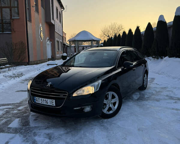 Черный Пежо 508, объемом двигателя 1.56 л и пробегом 280 тыс. км за 6650 $, фото 1 на Automoto.ua
